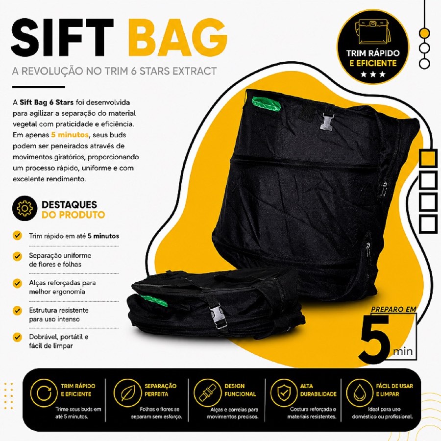 Sift Bag - Trim para Grandes Volumes